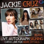 Jackie Cruz Instagram – I’m excited to announce an exclusive autograph signing in a live stream event with streamily. Check it out! Link is above baby. Snag your own personalized print. Con mucho amor