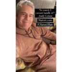 Jacqueline Laurita Instagram - You all should check out the new #NatoriMan by @natoricompany on Natori.com! Andy Cohen @bravoandy loves his new set! He said,”So Comfy I cannot handle it!” Doesn’t he look so cute and cozy in it?? I love it! 🥰You can find this collection in most major department stores nationwide! It’s the Bayani Fleece Chenille Hoodie and Akio Fleece Chenille Jogger Pants. 🤗❤️ #loungewear #loungewearsets #natori (Makes a great gift!)😁👍🏼👍🏼 @chrislaurita @josienatori @ken.natori