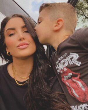 Jacqueline Laurita Instagram - Look how tall my handsome Grandson @cameronmalleo is! I love how he loves his Mommy @ashleemalleo ! He calls me “Kiss” or “Kisses” #GlammaKisses 🤗❤️ We FaceTime every day! He’s SO funny and smart! My daughter is beautiful!  She’s  a fantastic Mommy! #kidsgrowuptoofast