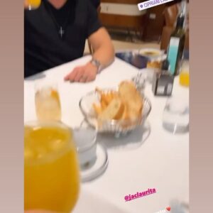 Jacqueline Laurita Instagram - 5 hour lunch! Lots to talk about. Lots of laughs too! Reunited and it feels so good!  NO,  I don’t want back on RHONJ! I live in Las Vegas and moving to Orange County in CA this summer! Although the Ultimate Girls trip sounds fun, I don’t have a sitter for that long to care for Nicholas to be able to do it right now. No, our friendship rekindling has nothing to do with our mutual disdain for Melissa. Teresa and I had a great friendship BEFORE the show and now that all the stress, toxicity, outside influences, and pressures from being on a show together are gone, and life is good for both of us, it is easier to forgive and maintain a friendship. It’s that simple. #NewBeginnings for REAL this time! Lucy and Ethel are BACK and living our BEST lives. Life is good! 👯‍♀️