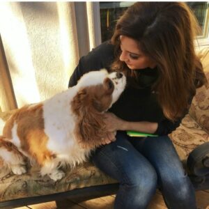 Jacqueline Laurita Instagram - My heart hurts! 😔💔🐶 We lost our beautiful beloved Santino! I was with him when he passed and it was very peaceful. He was ready. He was the most loving, gentle, good natured dog. His tail was always wagging and he was always giving kisses. He was the perfect puppy for our family. He will be greatly missed, but we’re glad to know he’s at peace now. He was almost 12 1/2 years old! My chubby puppy… I’ll love and miss you always. ❤️#cavalierkingcharlesspaniel