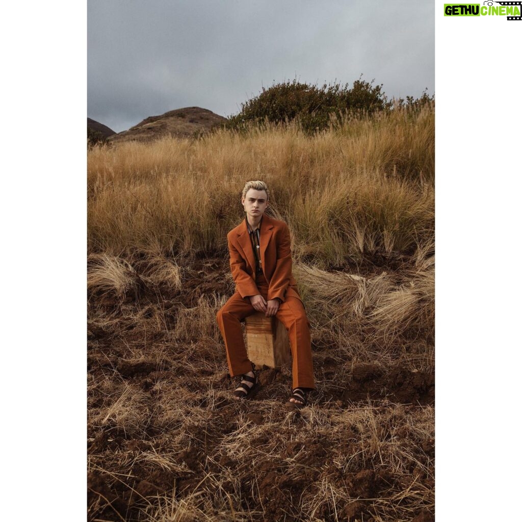 Jaeden Martell Instagram - Thank you to @thelaterals crew... Photography- @anais_dax interview- @diodiehard styling- @thatgirlisacowboy grooming- @andreapezzillo