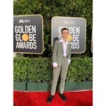 Jaeden Martell Instagram - Good times celebrating #knivesout #goldenglobes2020