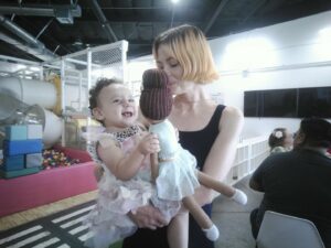 Jaime King Instagram - Happiest Birthday my dearest Zoe and BFF Tina. I’m the luckiest Godmother on the planet. We love you so very much. Always and forevermore. 💕🥰🌹