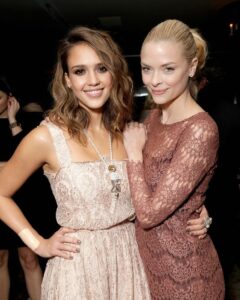 Jaime King Instagram - Yesterday was the birthday of my dear friend Jessica (@jessicaalba) and the godmother of my son James Knight. I’m so proud of you, Jessica, for stunning the world with your beauty, your talent, your spirit, and your intelligence. Thank you for your friendship, your love and elevating everyone around you with your light and your kindness. I LOVE YOU! 🌹🌹