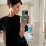 Jaimie Alexander Instagram - Chop chop 💇🏻‍♀️ #tabbandsparkssalon