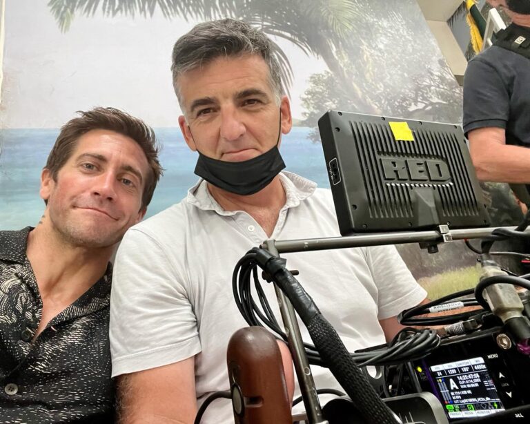Jake Gyllenhaal Instagram - BTS photo dump — thank you all for making ROAD HOUSE such a success!