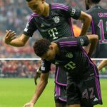 Jamal Musiala Instagram - Take a bow, @jamalmusiala10! 💪❤️ #MiaSanMia #UCL #GSvFCB #MusialaMagic