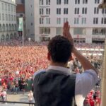 Jamal Musiala Instagram - Thank you for the great welcome today and the amazing support throughout the season 🙏🏽❤️#MiaSanMeister #MiaSanMia @fcbayern