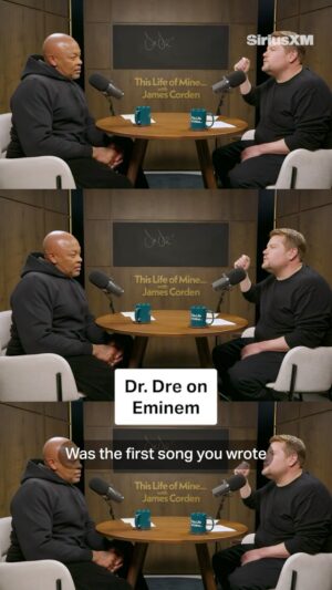James Corden Instagram - It was a true privilege to talk to Dr. Dre about his unbelievable life and body of work. Full episode of @thislifeofmineshow out now.