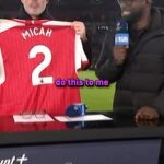 Jamie Carragher Instagram – Man City ambassador but grew up an Arsenal fan, @23_carra got @micahrichards the perfect gift 😂