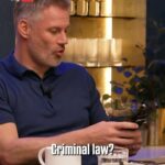Jamie Carragher Instagram – “I was telling the barrister, you need to ask this question!” 🤣

Rooney reveals his interest in studying criminal law! 🎓

Watch via the link in bio 🔗