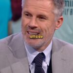 Jamie Carragher Instagram - @23_carra talks the controversial offsides call made against Bayern Munich at the end of their #UCL semifinal loss against Real Madrid 👀 #UCLTosay