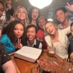 Jamie Lynn Spears Instagram - CHEERS to being 1 MONTH away from the new #ZOEY102 movie premiering JULY 27th on @paramountplus🥂💙🍻💜