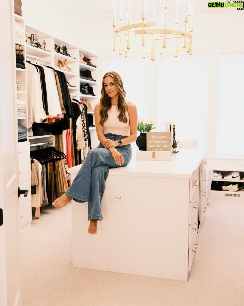 Jana Kramer Instagram - House tour eventually, but first up a huge thanks to @clarksvilleclosets for transforming this space. A lot of closet companies are so expensive but they are incredibly reasonable and so kind! Also shout out to @_jessclosets for organizing everything so amazing! If you mention me to them you can get 10% off your next space! ♥️. Swipe right for before and after.