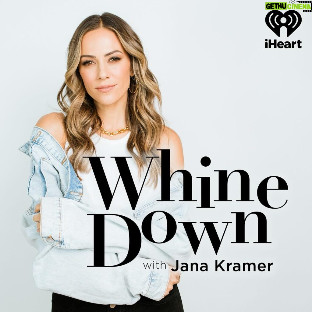 Jana Kramer Instagram - Over 70 million downloads it’s time for a New look. Same podcast. @whinedownpodcast @iheartradio Thank you to the listeners for your continued love and support. Comment dream guest below …