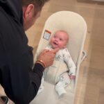 Jana Kramer Instagram - Though he looks identical to his daddy and has the same scowl(as allan says) at times… he is full of smiles too😉 💙.