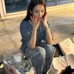 Jang Gyu-ri Instagram - 팬분들의 사랑 가득 담긴 짱뀰분식🍊 맛있게 잘 먹었습니다 고마워요 오늘도 무사히 촬영 완료🫡