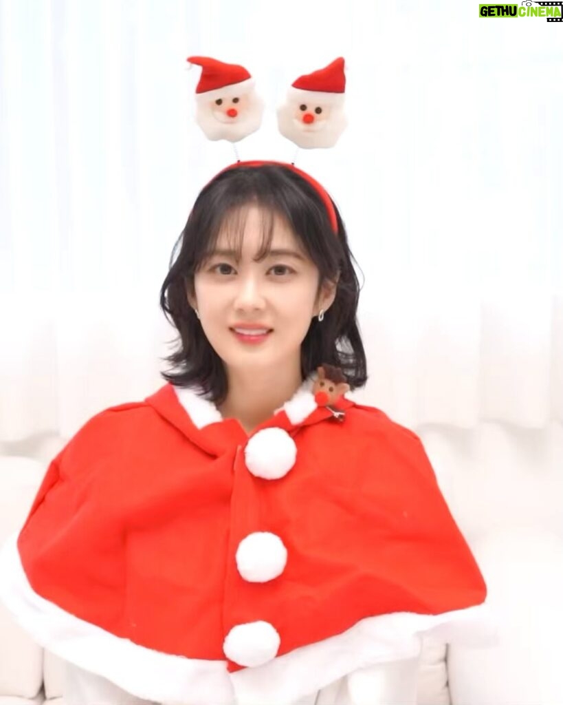 Jang Na-ra Instagram - 메리크리스마스~~🎄❤️🎄❤️ 행복한 성탄절 보내세용!!!!