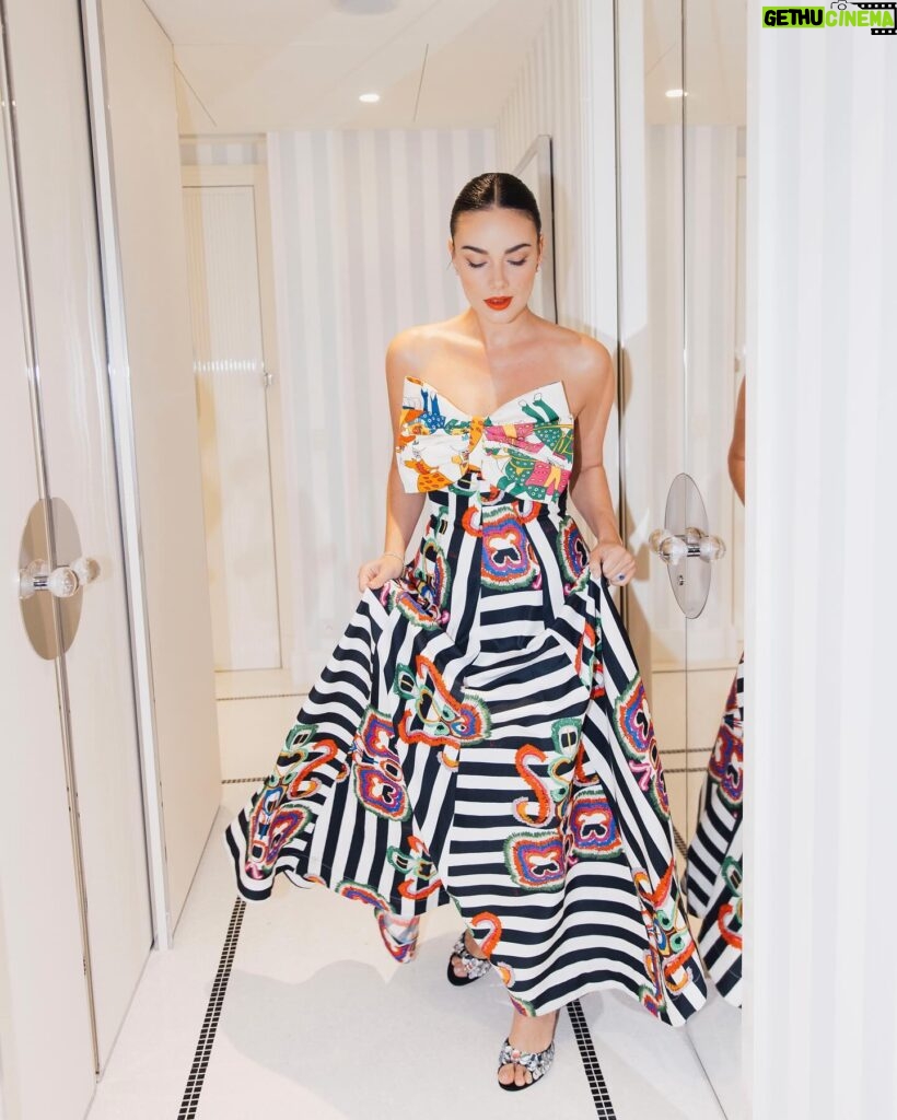 Janina Uhse Instagram - Cannes Carpet Glam ✨ Styling: @leenazimmermann @riannaandnina // @tiffanyandco Hair and Makeup: @philippverheyen Assistant @stella.ceriani.mua Shot by : @zaucke