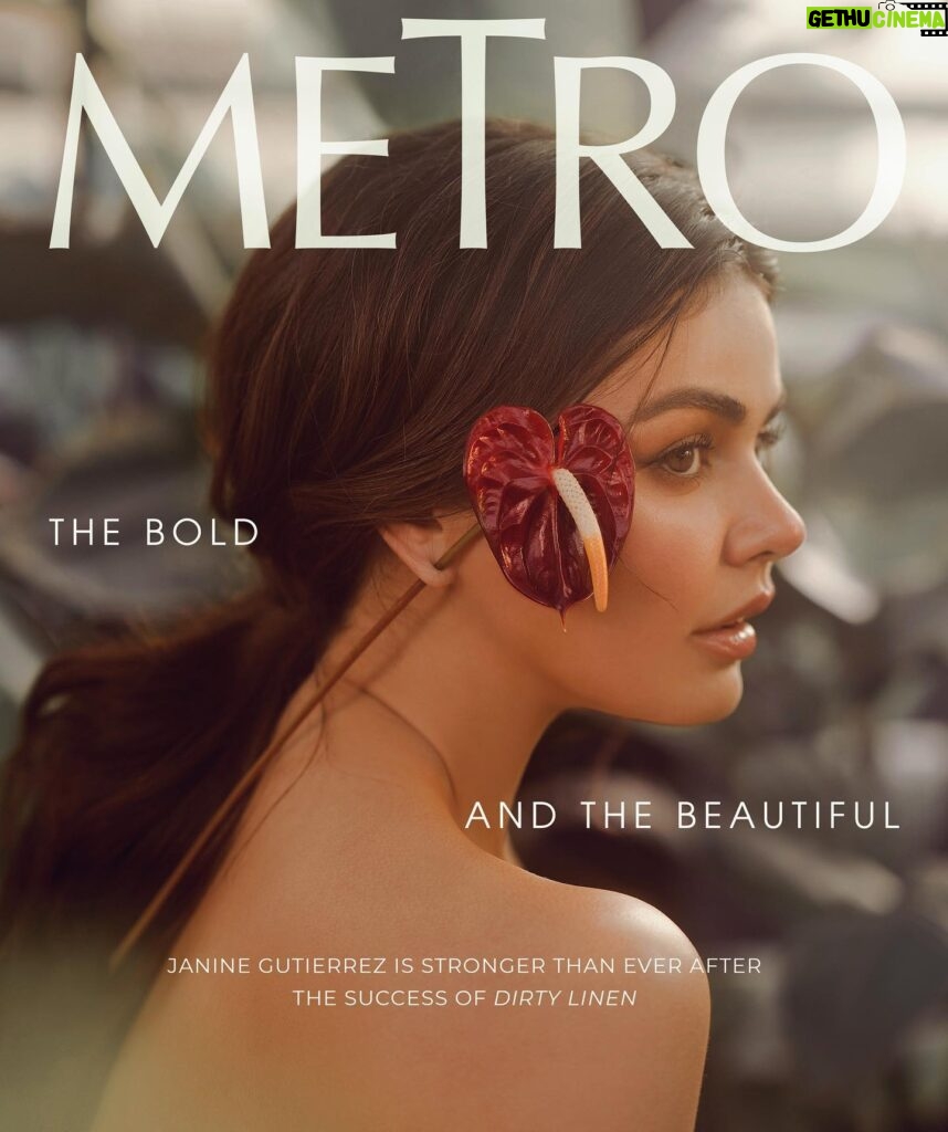 Janine Gutierrez Instagram - Took a little day off and chatted with Metro about Dirty Linen - don't tell the Fieros ❤️‍🔥 Thank you so much @metromagph! So honored to be on the cover. See the full feature on metro.style. This cover is dedicated to my Dirty Linen and @dreamscapeph fam!! What a dream ❤️ And to everyone who watches Dirty Linen - so grateful for you! Thanks for joining us on this ride. #MetroLovesJanineGutierrez Photography by Charisma Lico Creative direction by Eugene David Makeup by Anthea Bueno Hairstyling by Vien Nueva Fashion styling by Maita Baello, Melville Sy, and Pat Pleno Set styling by Tipping Point Collective Sittings editors: Geolette Esguerra, Grace Libero-Cruz, and Anna Rosete Videographer: CJ Reyes Shoot coordination: Red Dimaandal Shoot assistant: Carla Buyo and Shanice Barbin Photography team: Jaz Orbe, JR Baylon, Erwin Arda and Ruel Constantino Shot on location at Seltsam