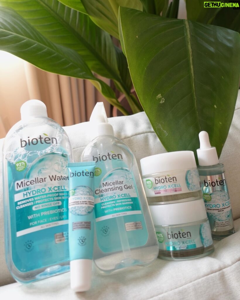 Janine Gutierrez Instagram - I love nature and I’m sure you do too 💚🩵 Did you know all Bioten products are natural and vegan? Stay natural and get moisturized with only the best - Bioten #HydroXCell.