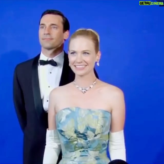 January Jones Instagram - Just another example of Jon Hamm phoning it in.