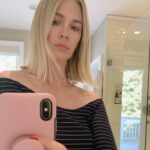 January Jones Instagram - Last day of summer