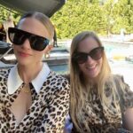 January Jones Instagram - Great minds 🐆