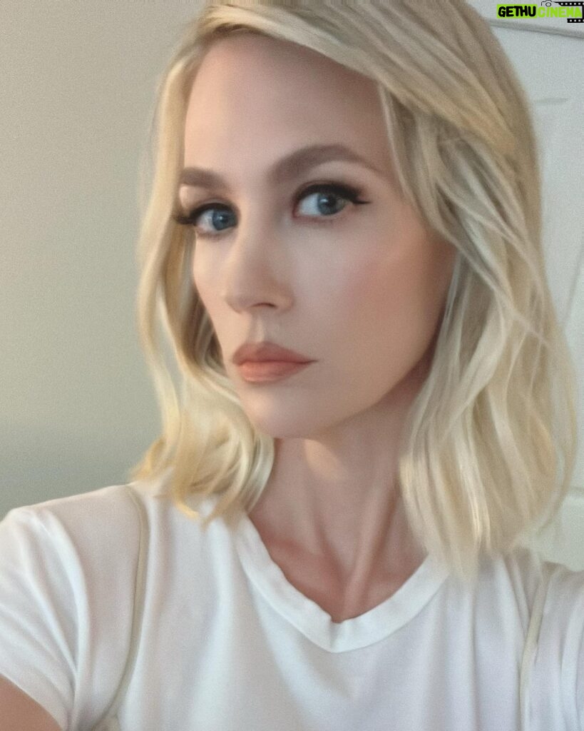 January Jones Instagram - 💛