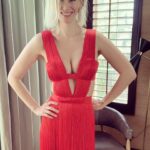 January Jones Instagram - 10yrs later and it still, (sorta), fits.