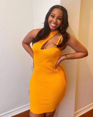 Jasmine Luv Instagram - #ad Loving these glam looks for my next vacation!  Whether it’s a romantic getaway with my hubby or a weekend trip with my girls, @tjmaxx has me covered!  I found an amazing selection of chic and stylish dresses on tjmaxx.com, which was super easy to shop, and offers new, trendy pieces you wouldn’t find in-store. I love getting dressed up in something more glam, like this sheer, off-the-shoulder black dress, for a night out on vacation for that special-occasion feel. Click the link in my bio to shop similar pieces on tjmaxx.com #MyTJMaxx