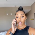 Jasmine Luv Instagram - One thing about me and my mama….oh we gonna dish the tea together honey and she gonna be the FIRST one I call 😂😂😂😂
