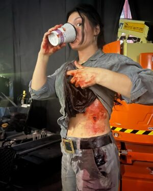 Jayla Walton Instagram - Zombie girl survived @feartwd 😁🧟‍♀️