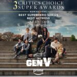 Jaz Sinclair Instagram - This is so cool 🥹 thanks @criticschoice @genv 🩸
