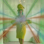 Jaz Sinclair Instagram - Everyone keeps asking if there are laser titties in the a&oj music video 🙄 here’s ur answer 🍊🍊