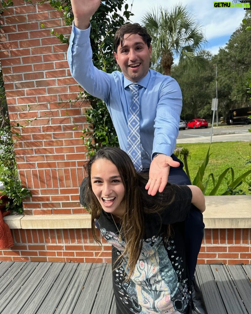 Jazz Jennings Instagram - Congratulations to my AMAZING brother @griffen_jennings on being a law school graduate💚💙🧡 I’m wishing you continued success and fulfillment in your legal career ahead. Your hard work inspires me and I can’t wait to see all of your dreams come true! CHOMP CHOMP🐊