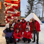Jean Paulo Campos Instagram - pra sempre vou lembrar dessa vivência natalina em @visitrovaniemi com a @cocacola_br Feliz Natal tropinha!!! 🥹🎄❤️