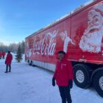 Jean Paulo Campos Instagram - pra sempre vou lembrar dessa vivência natalina em @visitrovaniemi com a @cocacola_br Feliz Natal tropinha!!! 🥹🎄❤️
