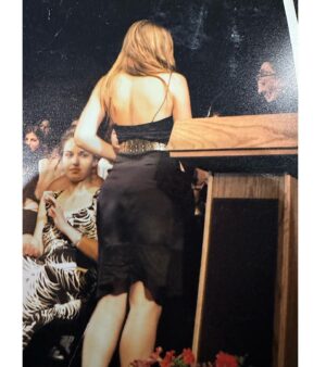 Jemima Kirke Instagram - Just taking a dump here. 

1) lips by @weareneen 
2) my high school graduation wearing @jillstuart and a belt from the best little antique store in the west village. It was owned by a man from Afghanistan who had a total of seven fingers and everything he had was middle eastern and in piles all over the floor. Perhaps someone remembers it?
3)tan lines by @larserikfisk 
4) picture taken from the back of @liaclay ‘s camera.
5) video by @kateneckel. Age 15. A hypnosis experiment in the name of fashion. I can’t tell what I’m saying. But then again who cares? I was probably faking being under a spell. 
6) …
7) my local pizza restaurant. Everyone takes a slice to go. So nice to eat alone and just listen to yourself eat. 
8)… 
9) @samanthapleet 
10) medallion fell off my loafer. We improvised. @nomasei_official