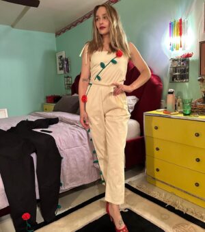 Jemima Kirke Instagram - Just taking a dump here. 

1) lips by @weareneen 
2) my high school graduation wearing @jillstuart and a belt from the best little antique store in the west village. It was owned by a man from Afghanistan who had a total of seven fingers and everything he had was middle eastern and in piles all over the floor. Perhaps someone remembers it?
3)tan lines by @larserikfisk 
4) picture taken from the back of @liaclay ‘s camera.
5) video by @kateneckel. Age 15. A hypnosis experiment in the name of fashion. I can’t tell what I’m saying. But then again who cares? I was probably faking being under a spell. 
6) …
7) my local pizza restaurant. Everyone takes a slice to go. So nice to eat alone and just listen to yourself eat. 
8)… 
9) @samanthapleet 
10) medallion fell off my loafer. We improvised. @nomasei_official