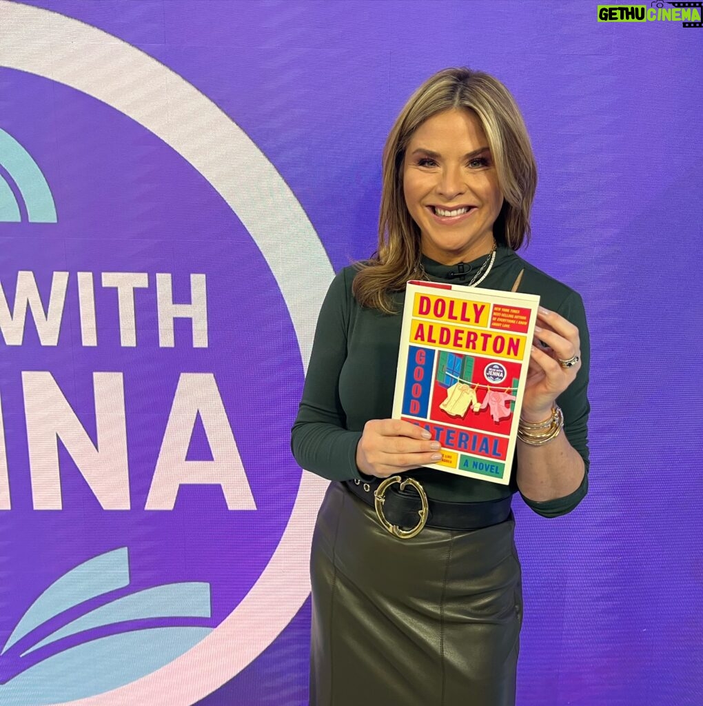 Jenna Bush Hager Instagram - I’m so excited to announce our February @readwithjenna pick…GOOD MATERIAL by the hilarious Dolly Alderton! This rom com follows the story of Andy, a 35-year-old struggling comedian who’s reeling from the sudden end of his long-term relationship with Jen, the only woman he’s ever truly loved. Devastated and confused, Andy spirals into a messy mix of grief, self-doubt, and a desperate need to understand why Jen left him. As he grieves his relationship, Andy also faces a stalled career, a dwindling friendship group, and the pressures of turning 35 and feeling like he should have his life figured out by now. GOOD MATERIAL is hysterical and heartwarming. It’s a story of heartbreak, friendship, and navigating the messiness of adulthood. Dolly Alderton is the voice of a generation, and if you haven’t read any of her books yet, you’ll fall for her wit and humor in this novel. GOOD MATERIAL is one you won’t want to miss! In stores tomorrow and available for preorder now!!