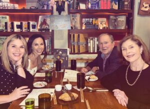Jenna Bush Hager Instagram - Happiest birthday to our darling mama! We so happy to get to spend the night with you just the four of us! We love you so! @laurawbush AND happiest 46 years to our parents. Love you both!