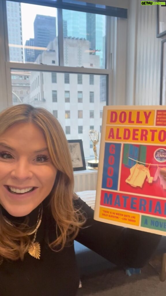 Jenna Bush Hager Instagram - Ability to read > ability to speak Happy pub day, @dollyalderton 💓💓 get your copy of GOOD MATERIAL today!