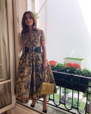 Jenna Coleman Instagram - a day in Paris 💫@dior💫 #diorCouture