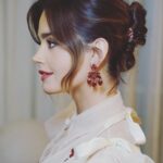Jenna Coleman Instagram - Celebrating fashion and film with @bafta and @britishvogue. Thank you @edward_enninful 🌹 The event is supporting @disastersemergencycommittee bringing together 15 uk aid charities raising funds quickly and effectively. Thank you @simonerocha_ 🌹 @peterluxhair @naokoscintu @mashamel @rebeccacorbinmurray