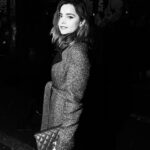 Jenna Coleman Instagram - When Chanel met Manchester… walking through the streets of my youth enroute. Rainwater at my feet. Celebrating the vibrancy, grit, rebellion and chaos that is this city. Joy in my heart, music in the veins. Thank you @chanelofficial @virginieviard ✨ #chanelmétiersdart23 show photo @millie_brady 📸 and her sexy camera ❤️ xx
