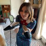 Jenna Coleman Instagram - Queen Victoria’s shoes! Thank you @historicroyalpalaces
