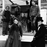 Jenna Coleman Instagram - Here is Dame Diana Rigg chilling on the props truck. She knew all the best tricks. Naughty and fearless. Hero and Legend. RIP DDR ❤️