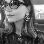 Jenna Coleman Instagram - ‘It’s important to burn down your best yesterday’ KS Congratulations @chanelofficial @virginieviard #SS23 Beautiful and inspiring few days to celebrate with you all 🖤🖤